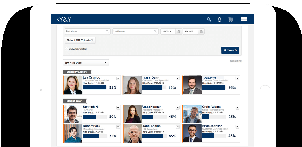 onboarding activity